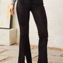 Vervet Flying Monkey Black High Rise Western Coastal Cowgirl Boho Hippie Flare Jeans 29 Photo 1