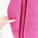 Judith March  Pink Chenille Chunky Yarn Pullover Oversized Sweater Top Size M Photo 6