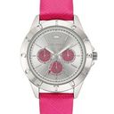 Juicy Couture  Pink Silver Women Watch One Size Photo 0