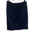 J. McLaughlin  Women’s NWT Parkhurst Skirt Sz 2 in Solid Navy New Photo 1