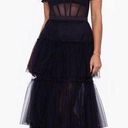 Betsy and Adam BNWOT BETSEY & ADAM KAI OFF THE SHOULDER TIERED MAXI DRESS Photo 0