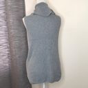 Vince Camuto Two by  Petite Small grey sleeveless turtleneck sweater Photo 2