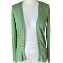 Zenana Outfitters  Green Snap-up Cardigan Sweater ~ Size M Photo 17