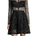 Alexis  lace black fit and flare mini dress size XS new with tags Photo 0