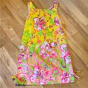 Lilly Pulitzer  Delia Sunglow Yellow Southernmost Point Print Shift Dress Size 10 Photo 2