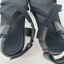 Sorel  Roaming Deacon Flat Black Leather Strappy Sandal Women’s Size 8.5 Photo 7