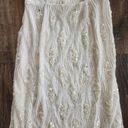 Retrofete Prima Dress in White Sequins Beaded Small NWT Sleeveless Maxi Photo 8