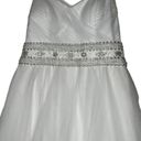 Oleg Cassini  White Strapless Wedding Gown Photo 1