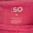 SO pink cropped crewneck Photo 2