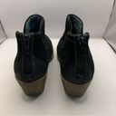 Earth Origins  Black Suede Oakland Amanda Women Ankle Booties 6.5M 031524 Photo 4