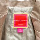 Isaac Mizrahi  for Target Beige Button Front Long Sleeve Blazer Jacket Size 14 Photo 1