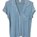 Eberjay Eberjey Button Down Pocket Modal Short Sleeve Pajama Top Photo 1