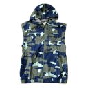 American Eagle NWT Offline Aerie  Cotton Cargo Vest in Camouflage Utility Hood S Photo 0