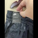 Nike NWT  AIR Satin Track Pants Jogger Sheen Women's XL STANDARD FIT BLACK Photo 5