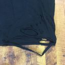 Divided HEAVILY DISTRESSED BLACK BASIC TUNIC TEE Photo 2