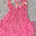 Victoria's Secret Victoria Secret Sheer Floral Ruffled Lingerie Sz M Photo 3