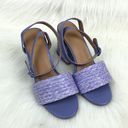 Bamboo NEW  | Braided Heel Maddy Sandals - LAVENDER Photo 8