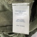 Marine layer  Jacket Womens XS Green Linen Blend Zito Chore Utility Coat Pockets Photo 10