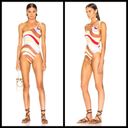 Solid & Striped 💕💕 Saree Wave Asymmetric Swimsuit Photo 7