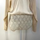 Vintage Donna Karen Silk 3pc Skirt Set Ecru Cream Ivory DKNY Office Siren White Size 10 Photo 11