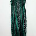 Yumi Kim  Emerald Green Jewel Twinkle Amelia Velvet Maxi dress BHLDN small Photo 3