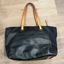 Dooney & Bourke  GROMMET Shopper Leather Large Tote Bag Black Photo 0