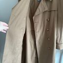 Christian Dior Vintage  Brown Belted Button Down Trench Coat Photo 8