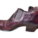 Durango  RD3530 Maroon/Brown Leather Western Ankle Boots BOOTIES WOMENS 7 Photo 4