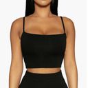 Naked Wardrobe NWT  Black The NW Solid Vibes Crop Top Photo 1