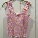 Billabong Pink Floral Tank Photo 1