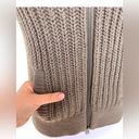 American Eagle  Y2K Cable Knit Sweater Vest Sz M Chunky Wool Boho Hippie Granola‍ Photo 2