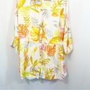 l*space L* Pacifica Tunic Button Down Top Swim Cover in Summers Tropic Photo 5