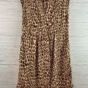 Pilcro  Leopard Print Sleeveless Pocket V Neck Dress Size XS Photo 0