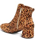 Jack Rogers NEW  Berkley Leopard Print Dyed Cow Hide Fur Bootie Leather Photo 1