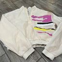 Adidas  X Thebe Magugu Cropped Windbreaker Size Medium Photo 0