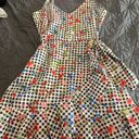 Lush Clothing Boutique Checkered Floral Dress Photo 0