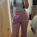 Cropped Trouser Purple Photo 0