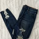 American Eagle Outfitters Skinny Jeans With Light Distress Photo 0