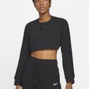 Nike NWT  Sportswear Ribbed Long Sleeve Crop Top Photo 0