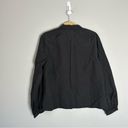 Everlane NWT  Black Organic Cotton Girlfriend Button Up Long Sleeve Shirt Size 4 Photo 1