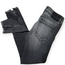 Twisted AMO Denim Women’s Size 24 Black Gray Vixen Destroy  Hem Skinny Jeans Photo 3