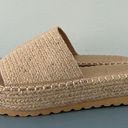 Matisse Footwear Beach by Matisse Del Mar Natural Braided Raffia Jute Platform Sandals Photo 4