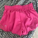 Lululemon Hot Pink Hotty Hot Shorts Photo 1