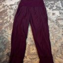 Lululemon  Maroon Dance Studio Jogger Cropped Size 2 Photo 0