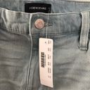 J.Crew  Two Tone Denim Mini Skirt Light Wash Size 4 Photo 5