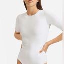 Everlane  The Short-Sleeve Crew Neck Bodysuit White Size Small NWT Photo 0