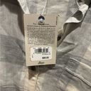 Krass&co GH Bass &  Womens Grey & Cream Plaid Shirt Long Button Rear Hem NEW Size Large Photo 2