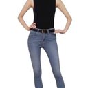 L'Agence L’AGENCE Margot Skinny High Rise Super Stretch Light Vintage Wash Jeans size 28 Photo 2