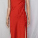 L'Academie NWT  Ada Slip Dress Bright Red Photo 2