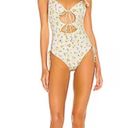 One Piece Bond-Eye Tied Together Lemon Gingham  Swimsuit Limonada NWT Small Photo 12